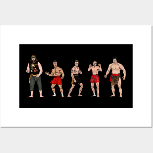 Top Kumite Fighters Posters and Art